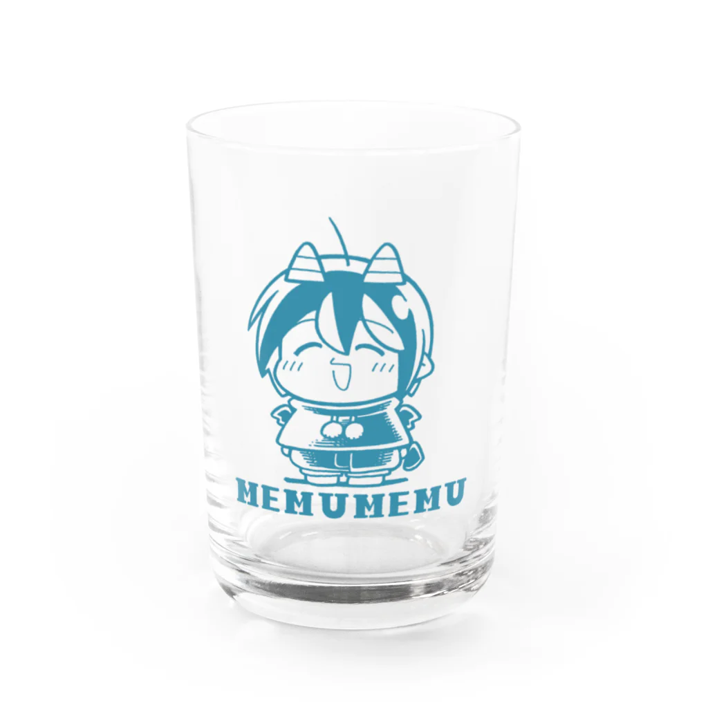 メムメムショップのスマイルメムメムちゃん Water Glass :front