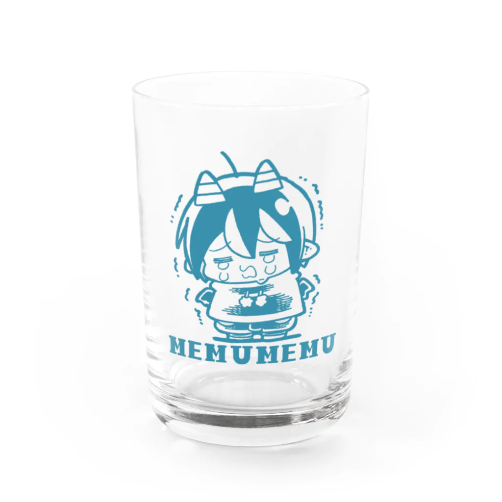 メムメムショップのぐず泣きメムメムちゃん Water Glass :front