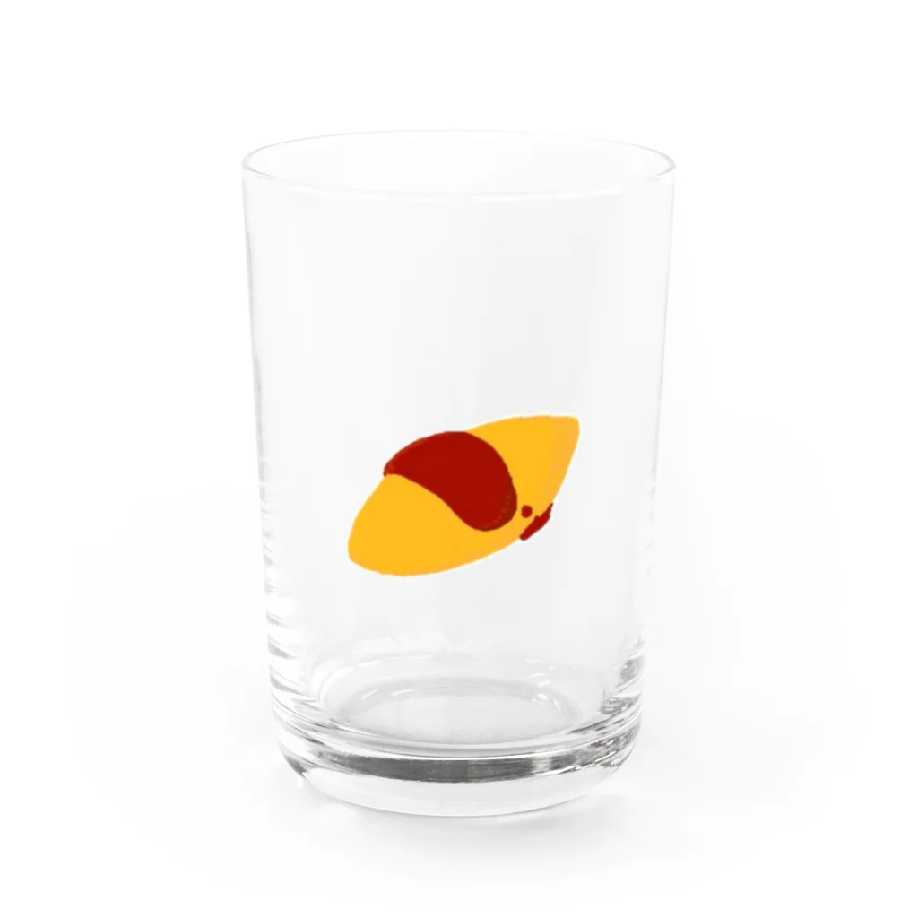 SHACHIのオムライス Water Glass :front