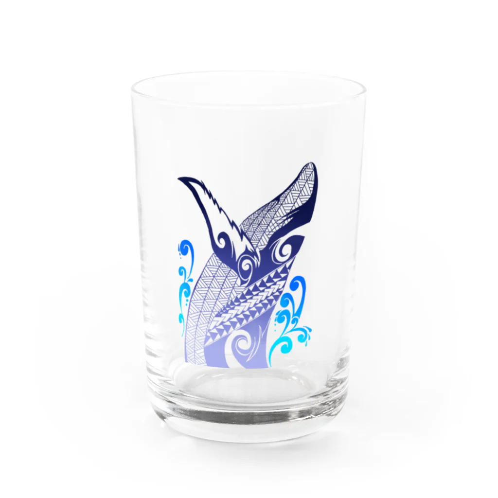 Libereateの海の覇者(カラー) Water Glass :front