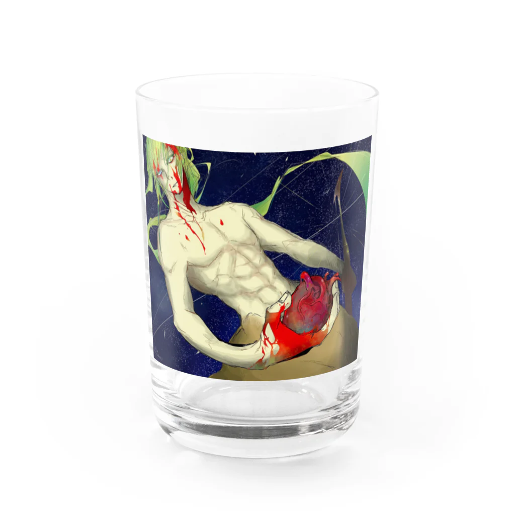 画廊のすみっこのアンタレスの心臓 Water Glass :front