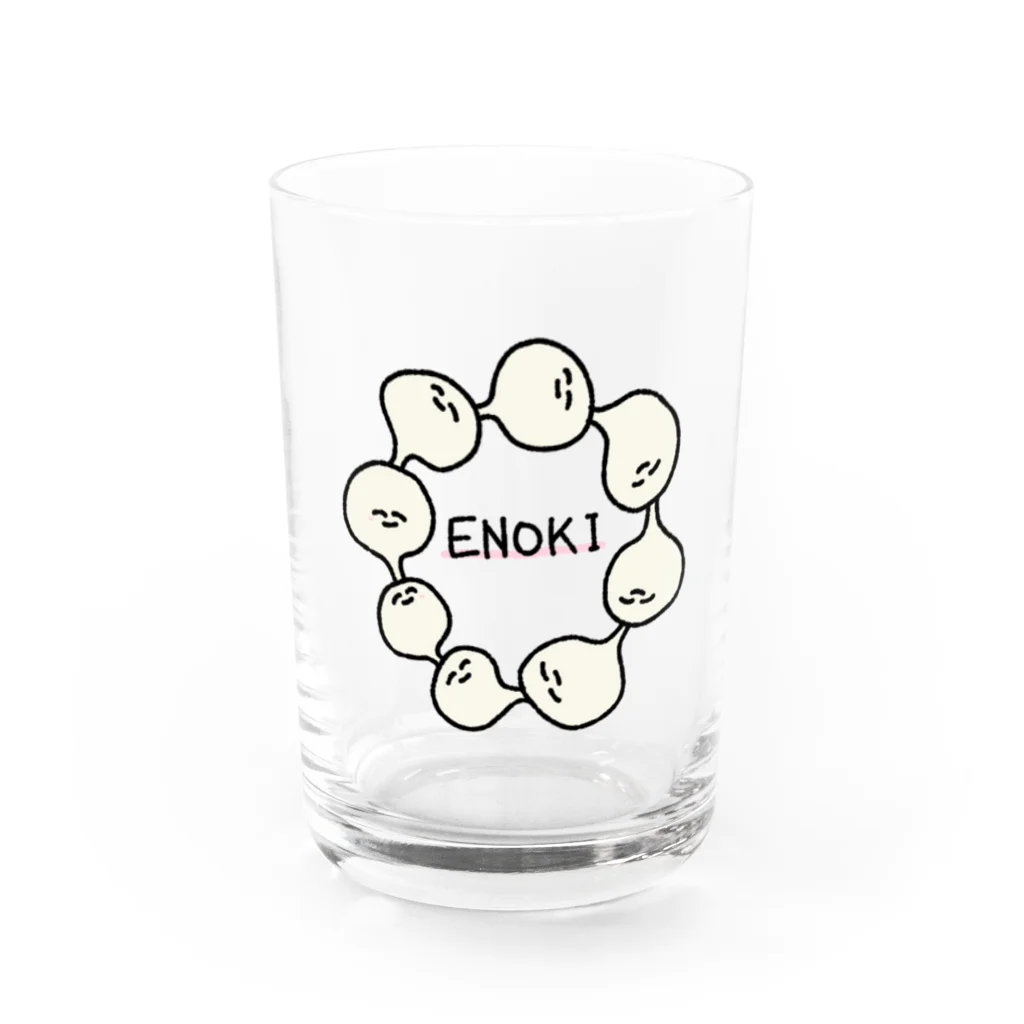 ENOKI_fairyの環状エノキ Water Glass :front