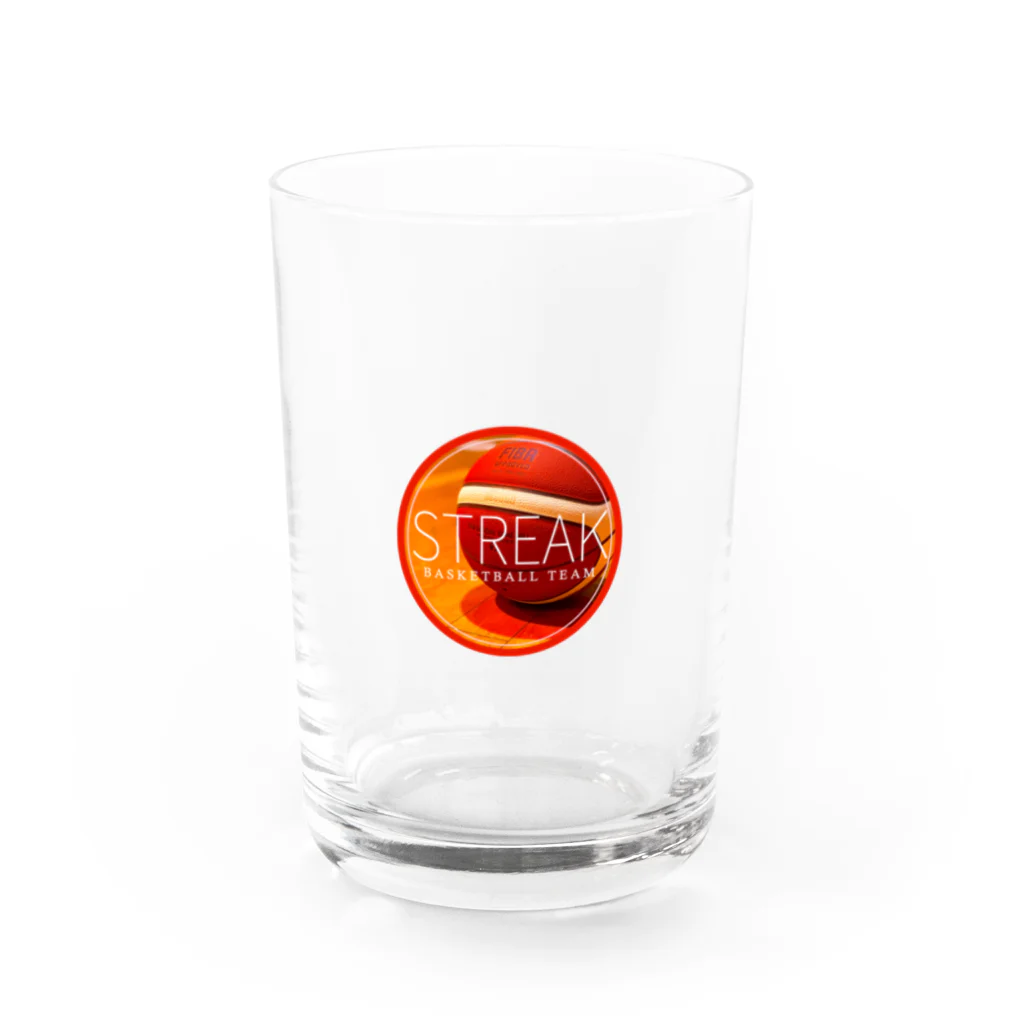 STREAK 公式ショップのSTREAK•ロゴ Water Glass :front