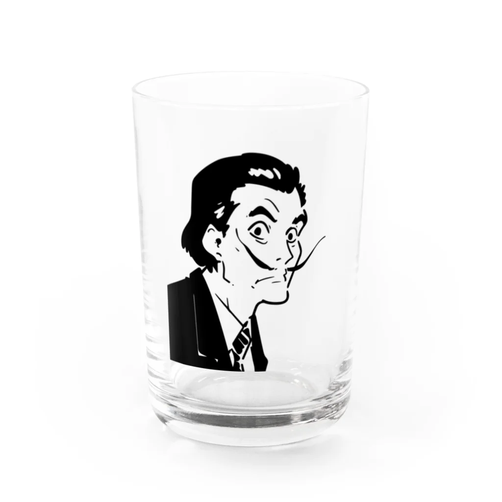 山形屋米店のサルバドール・ダリ(Salvador Dalí) Water Glass :front