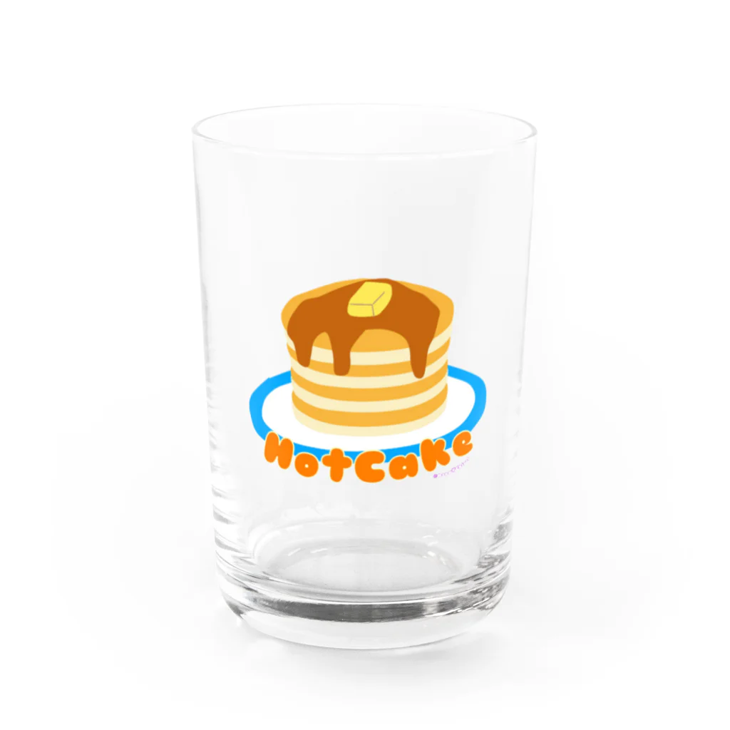 Mona♡ChirolのMonaくんのホットケーキ Water Glass :front