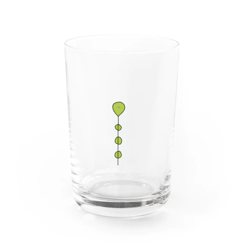 べるとのぐりーーーん Water Glass :front