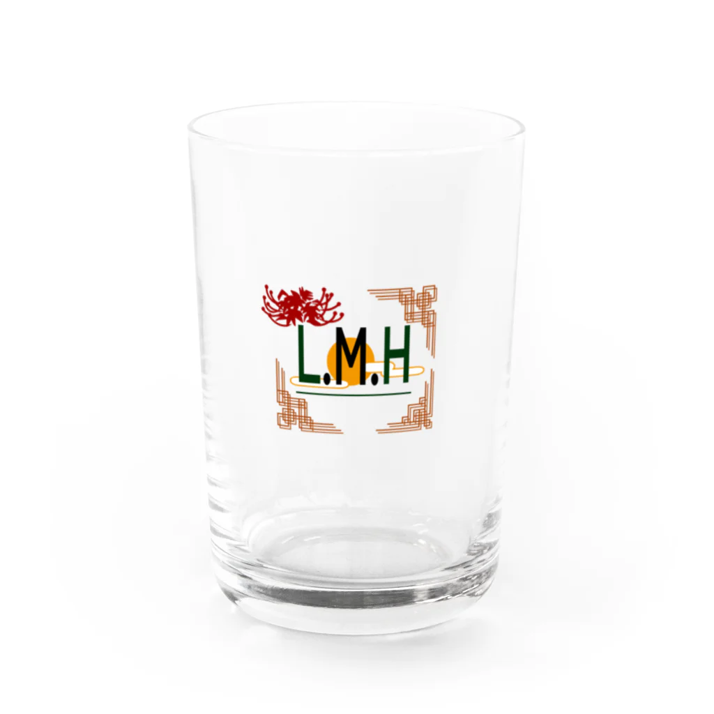 リコリス・曼珠沙華・ヒガンバナのL.M.H Club Water Glass :front