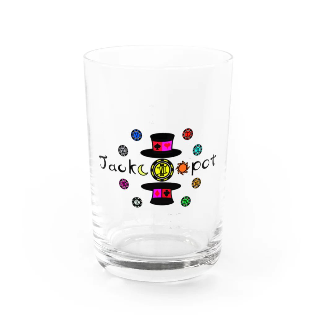 夢想家のJackpot Water Glass :front