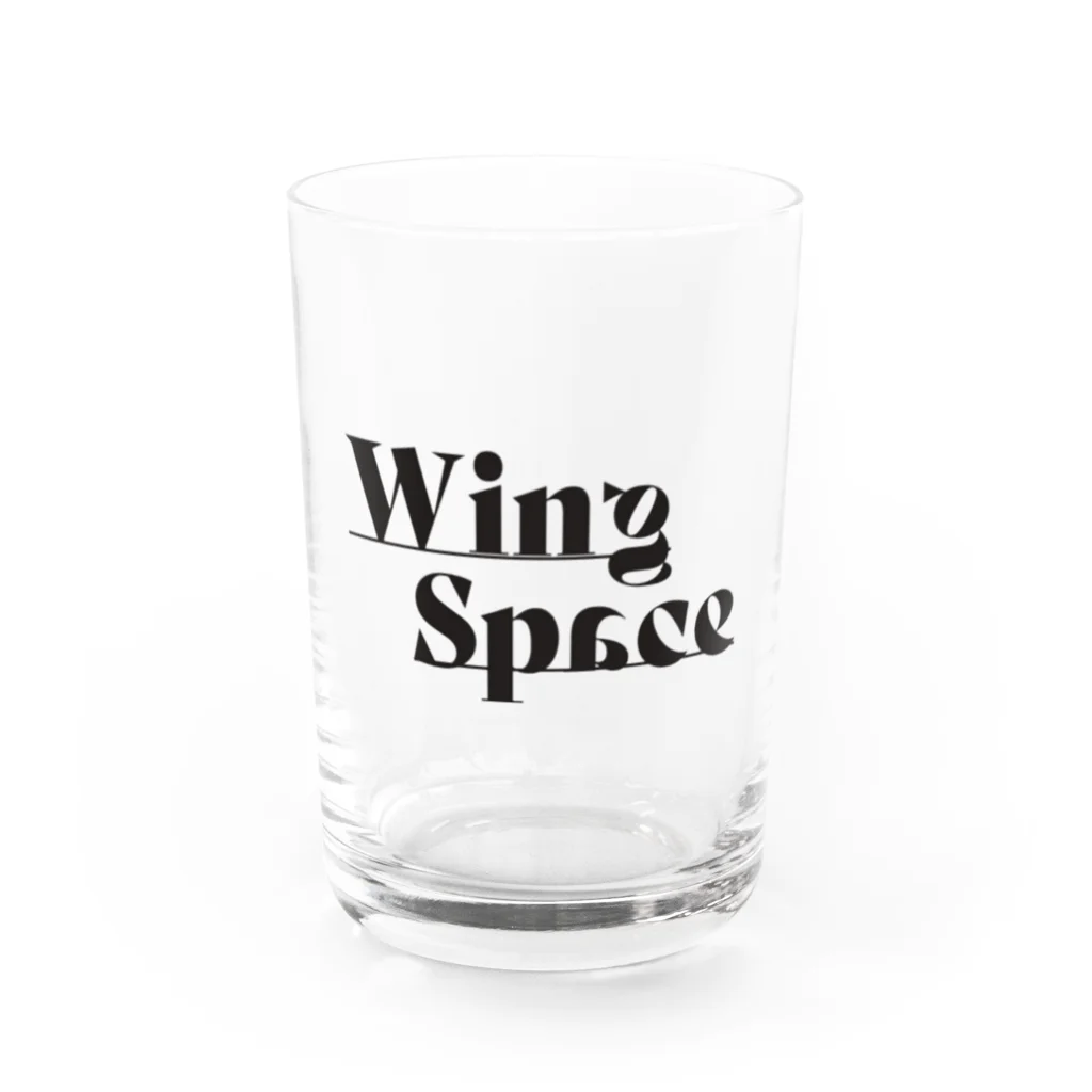 Wing SpaceのWing Space オリジナルアイテム グラス前面