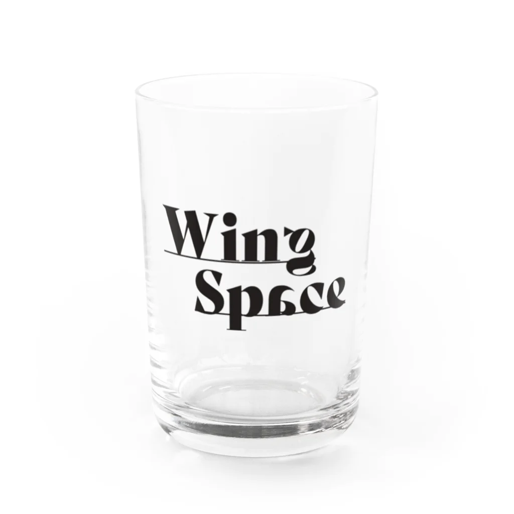 Wing SpaceのWing Space オリジナルアイテム Water Glass :front