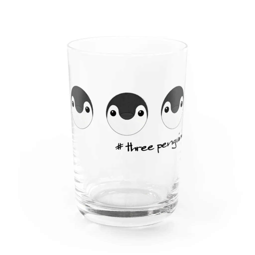 ぺんとんの並べ！ぺんとん君！ Water Glass :front