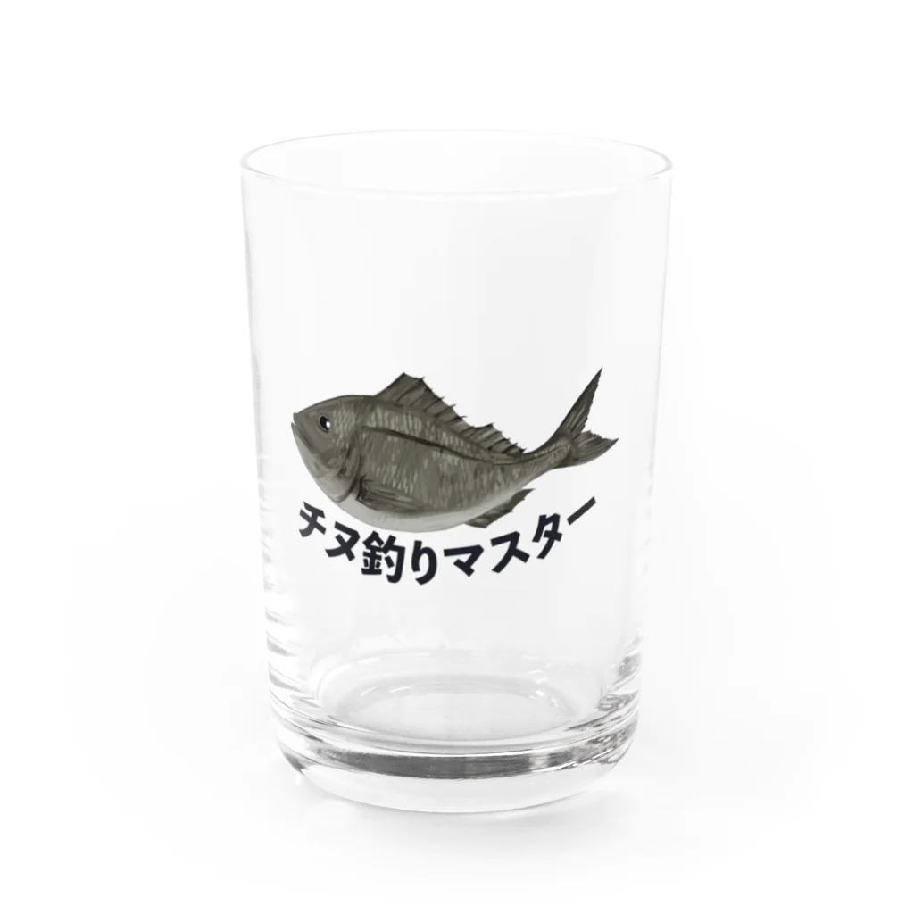 chicodeza by suzuriのチヌ釣り大会専用 Water Glass :front