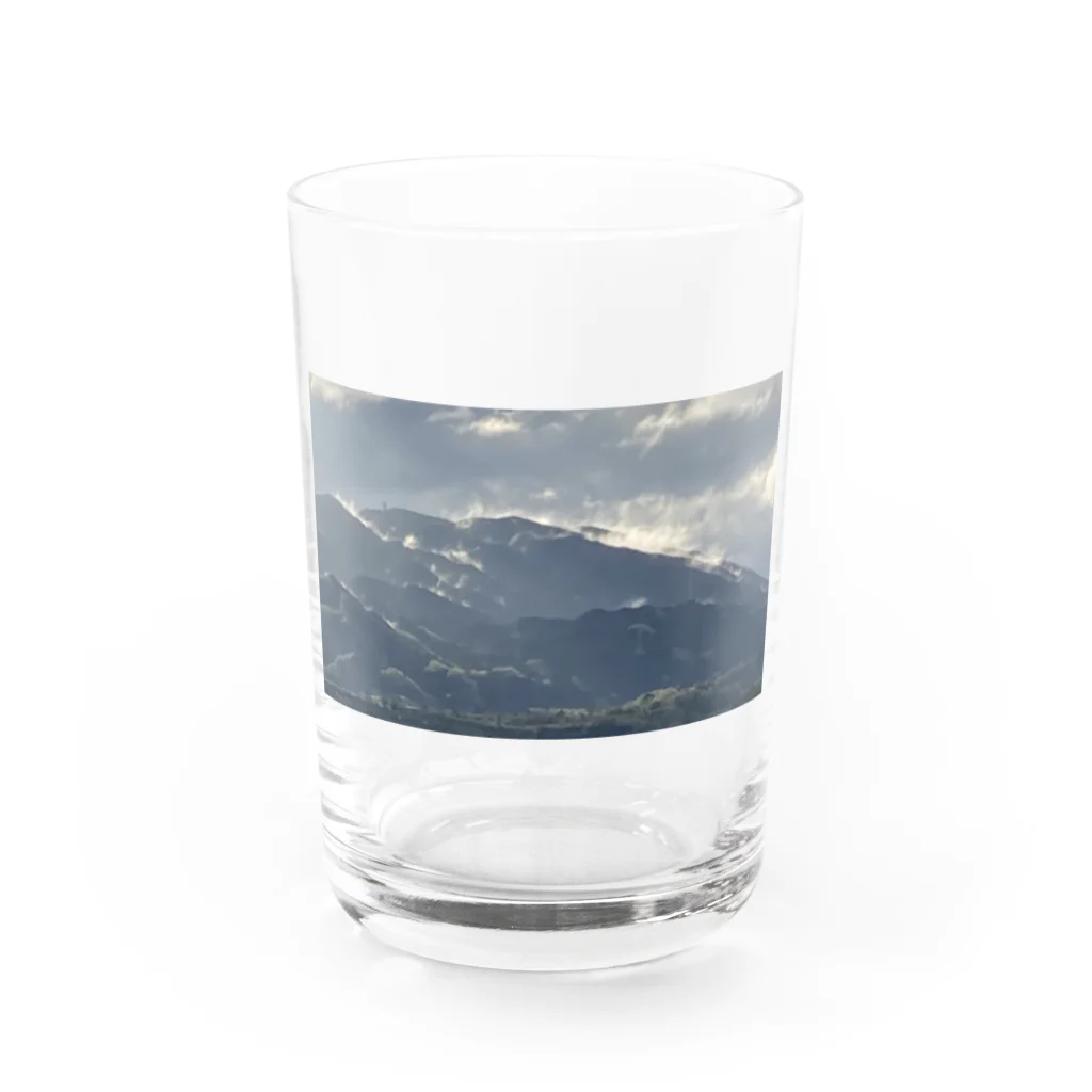 マロンの景色を求めて癒しを Water Glass :front