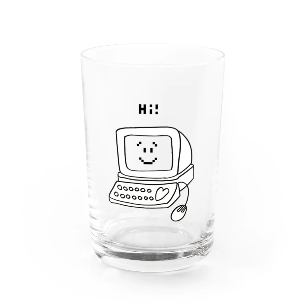 risacanのHi computer Water Glass :front