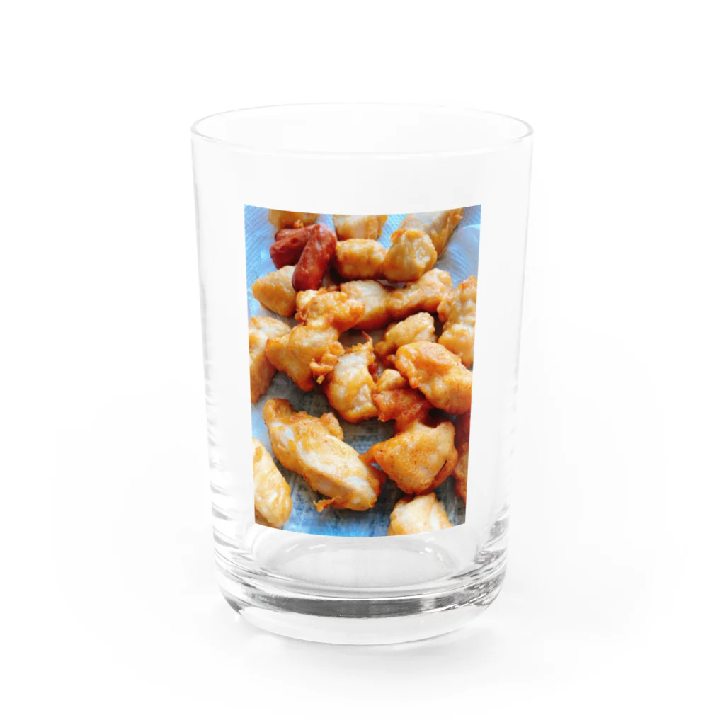 dmw369のumai nugget (&sausage) Water Glass :front