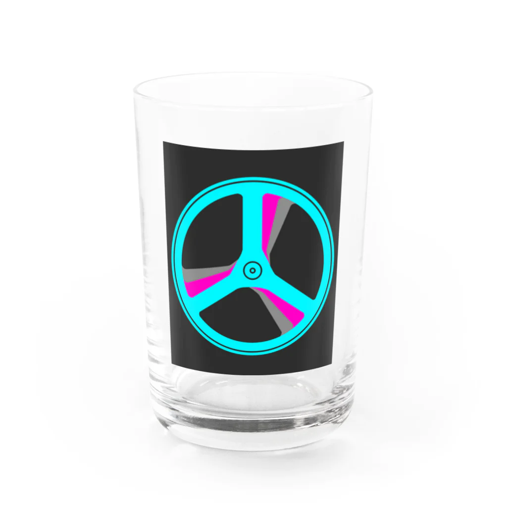 komgikogikoの3バトンホイール Water Glass :front