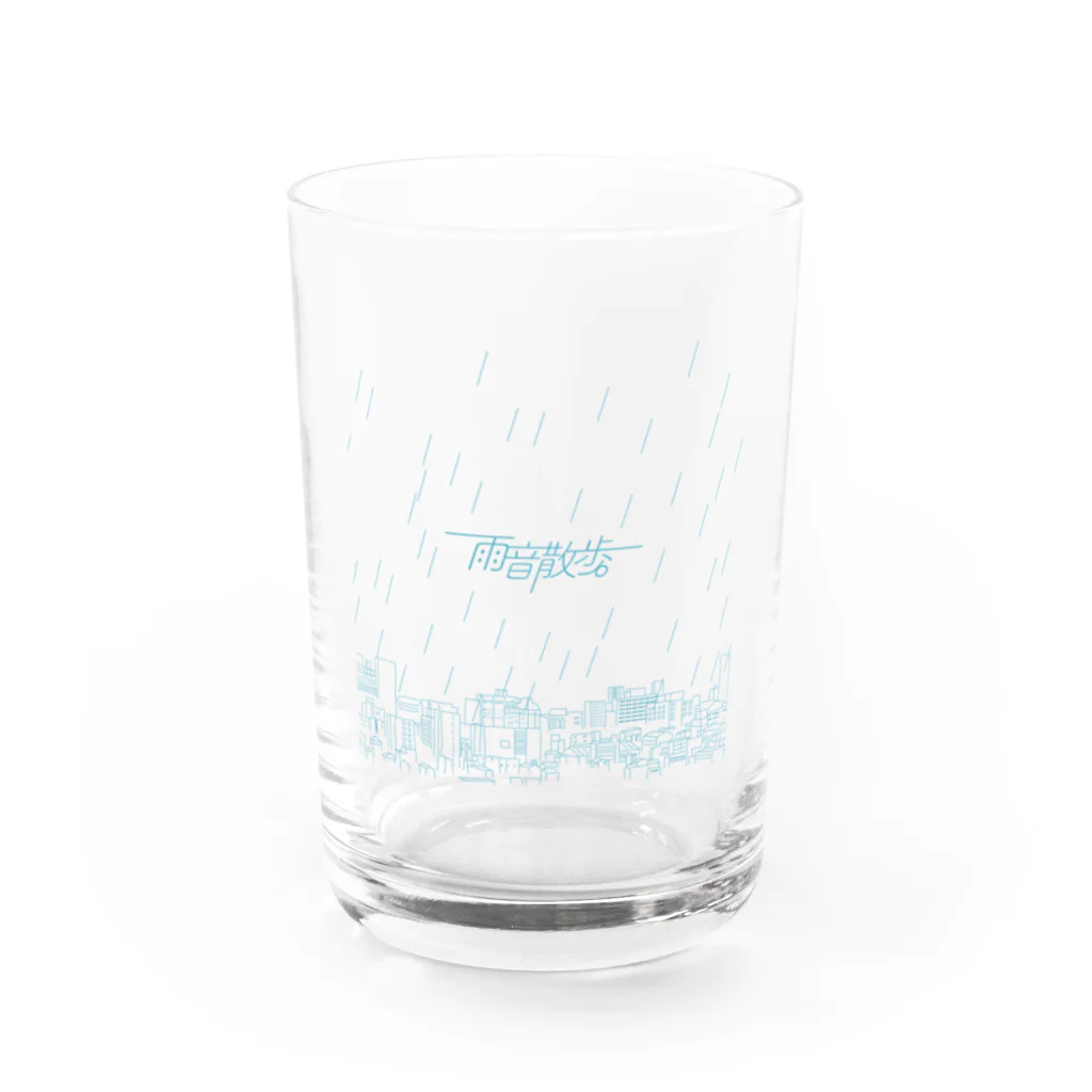 TAISHA STUDIOの雨音散歩。街並み Water Glass :front