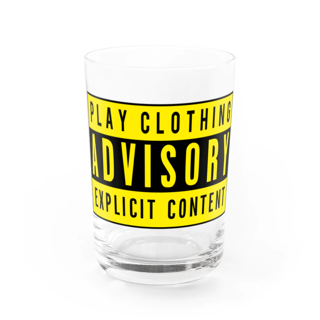 PLAY clothingのADVISORY Y ② Water Glass :front