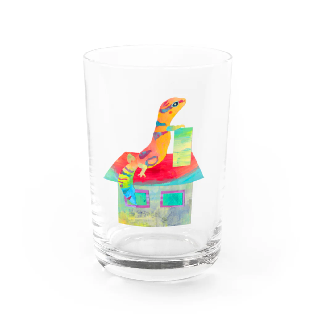 PiyomonchyのAMUちゃんのハウス Water Glass :front