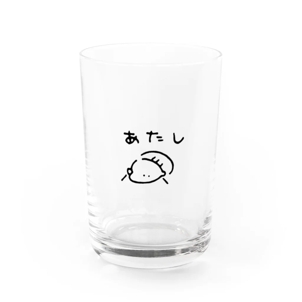 アトリエやまのうえのあたしちゃん Water Glass :front