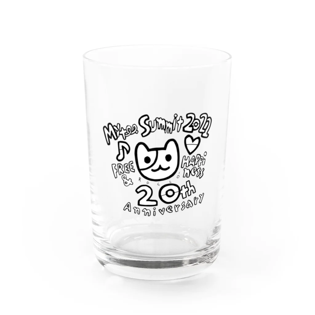 マイティ・サミット 20周年記念！のマイティサミット20周年記念！！ Water Glass :front