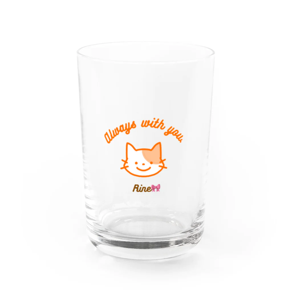 rine0515のAlways with you Water Glass :front