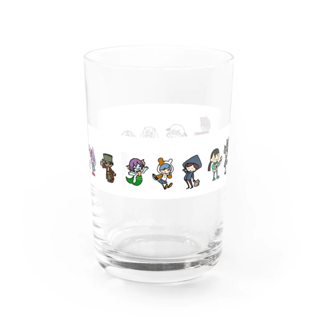 まるこのMARUTunes Water Glass :front