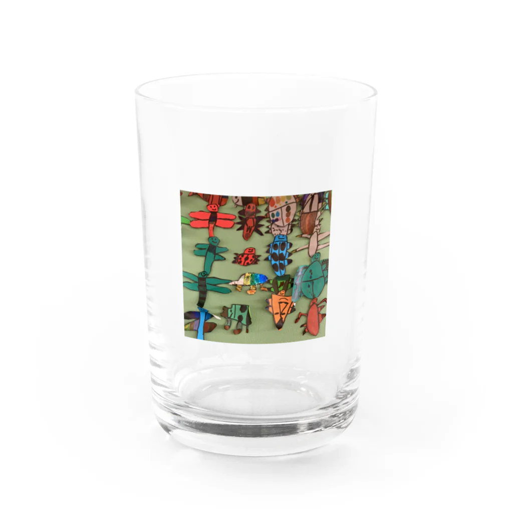 ギフっ子SHOPの虫ちゃん Water Glass :front