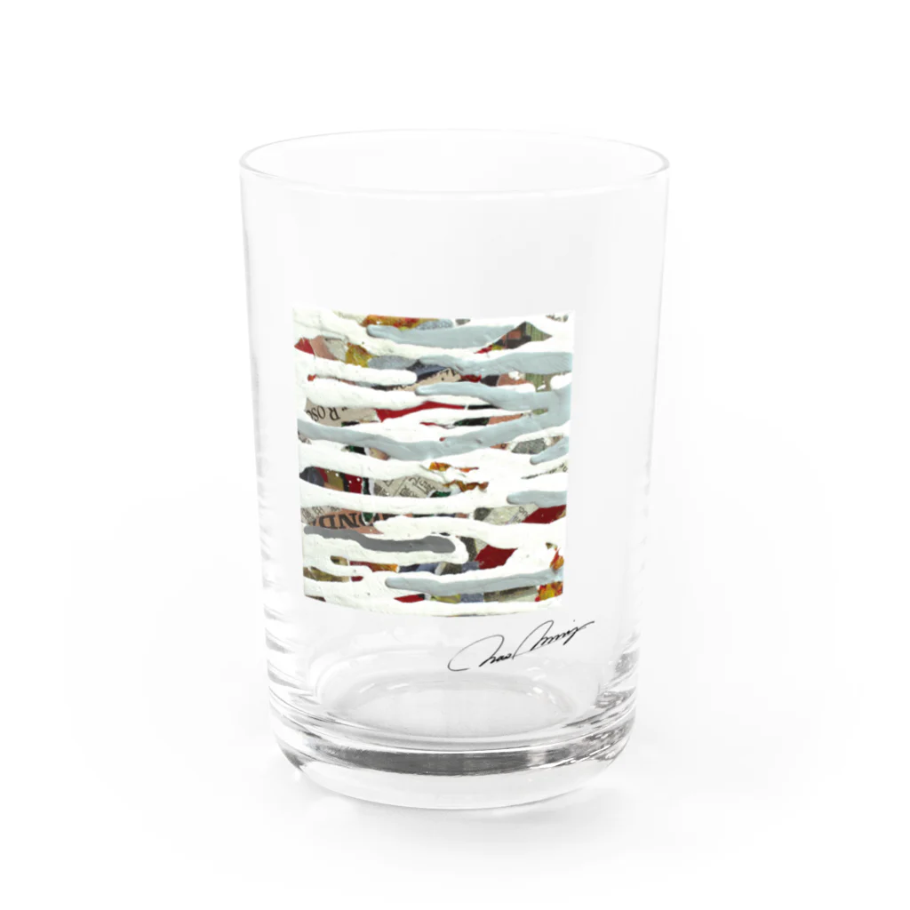 addfuns NAO MORIGOの時の隙間 ブロック バックロゴマーク無し Water Glass :front