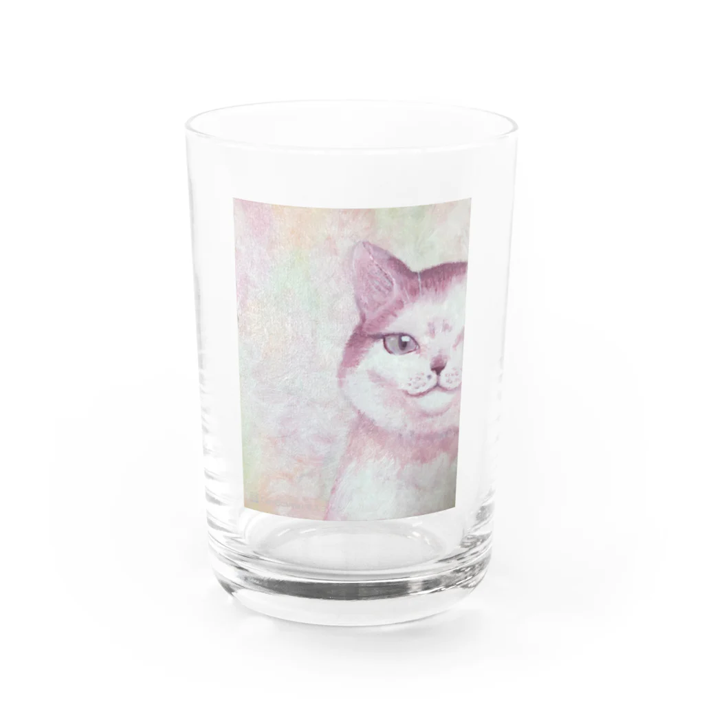 松永のお店の春、遥かのはる Water Glass :front