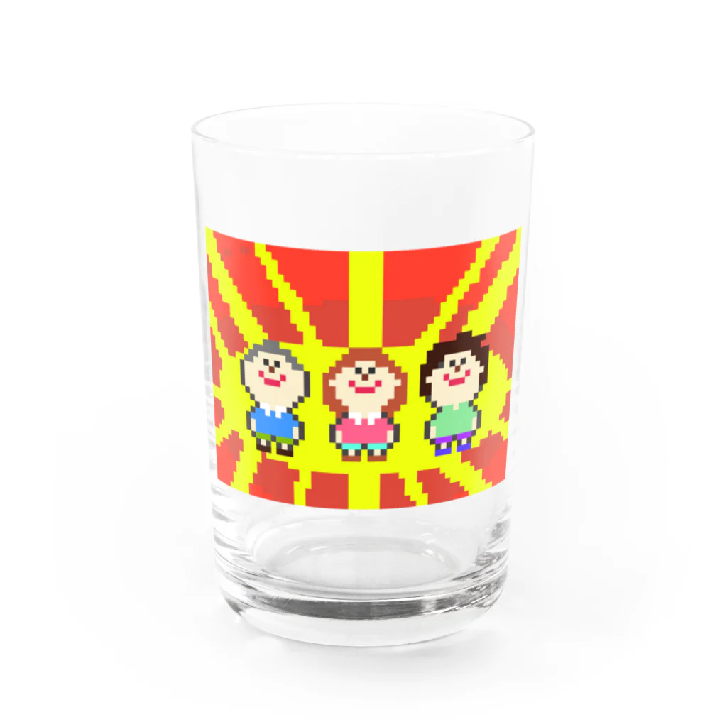 ドット絵のお店：Lily☺︎KGのWe are "Franky"!! Water Glass :front