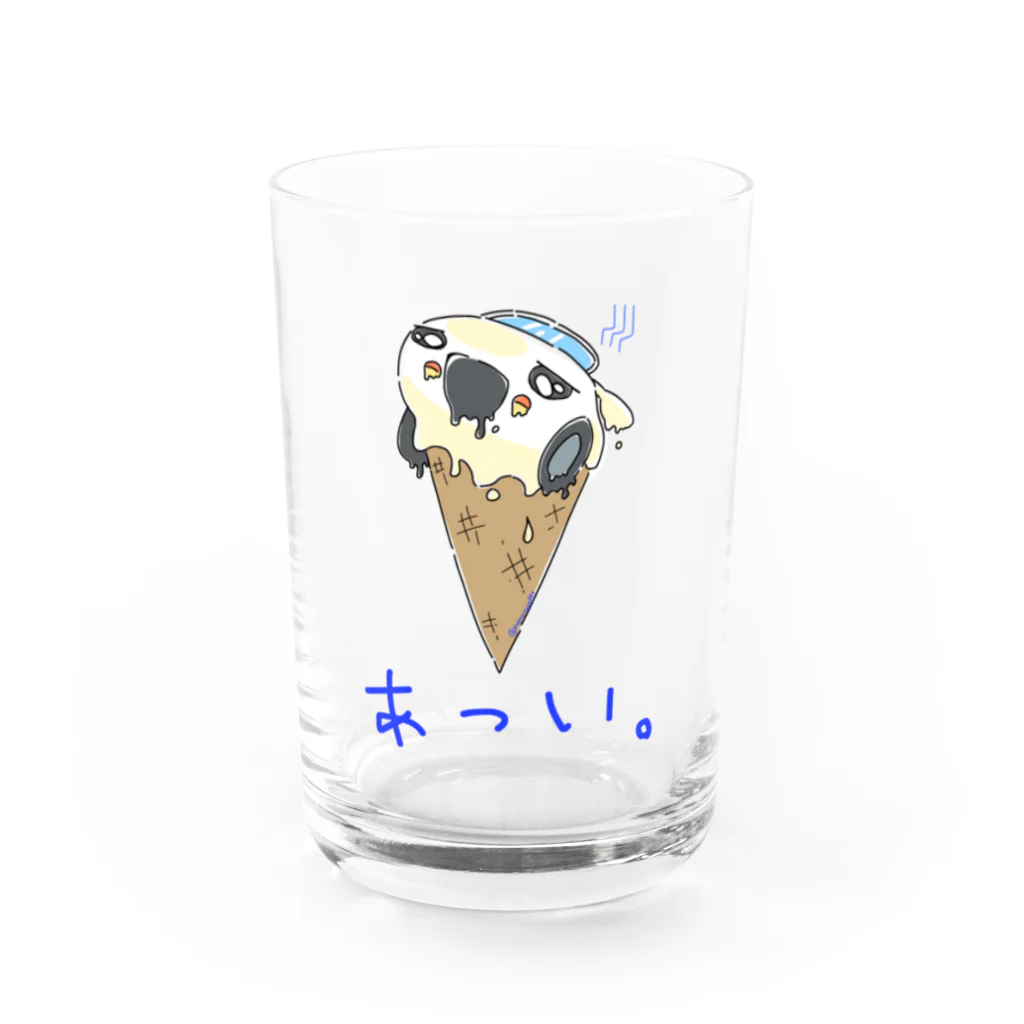 ねむねみゅーじあむ😪のあつくてとけちゃう Water Glass :front