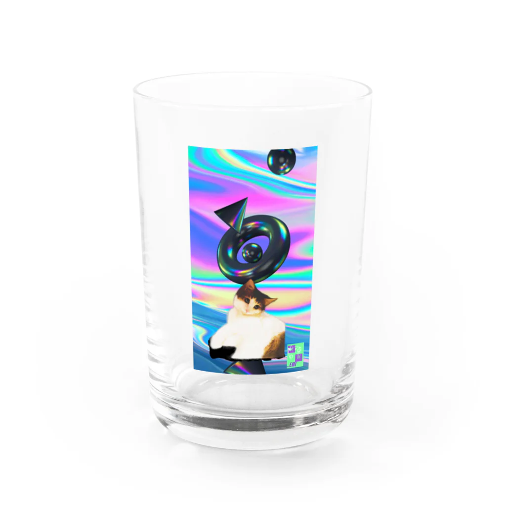 momo_emiのネオン2022 Water Glass :front