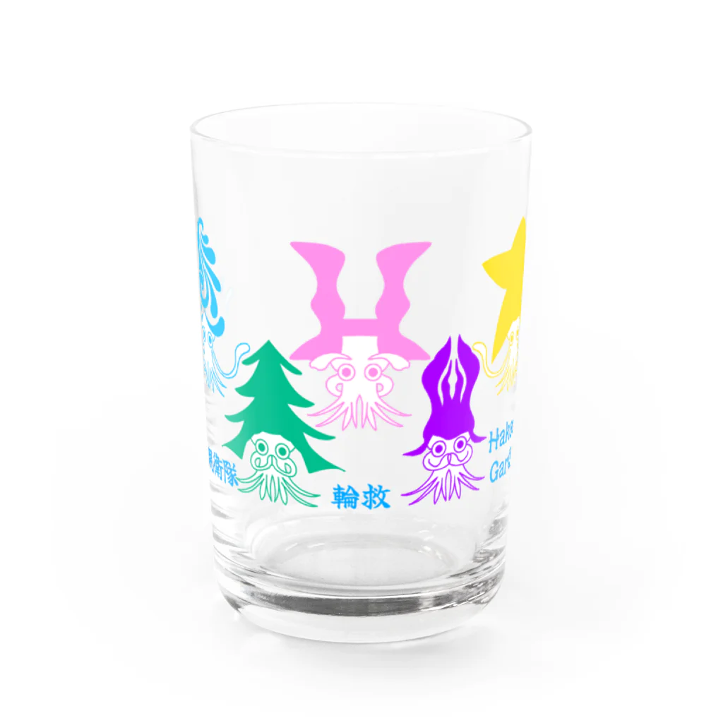 言霊アロマ-心を纏う個性に＋α-のハコダテガークイッド Water Glass :front