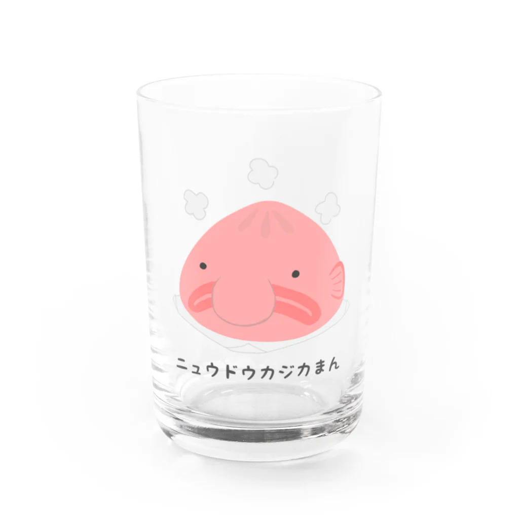 Mrs.Bean/ミセスビーンのニュウドウカジカまん Water Glass :front