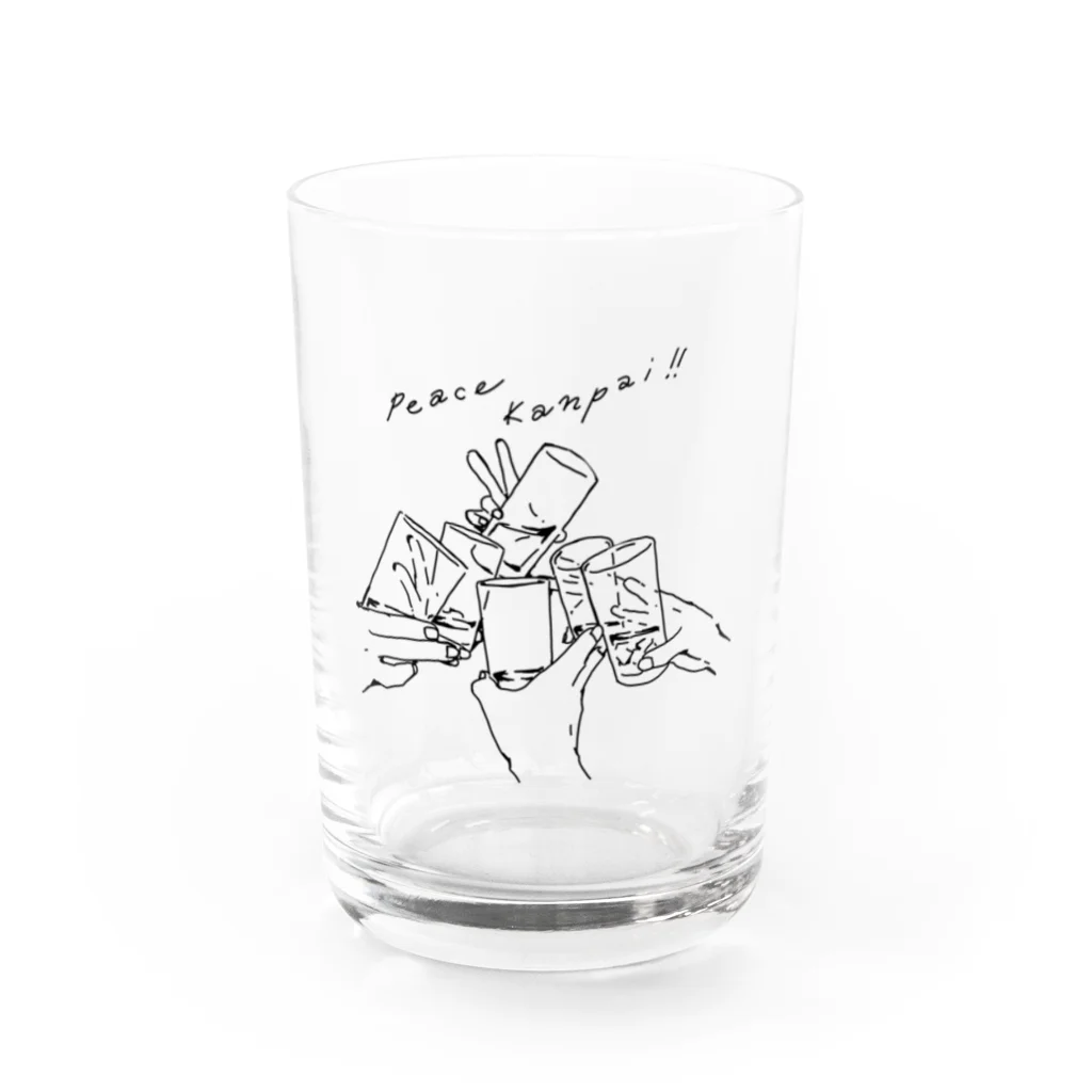 airistoreのPEACEKANPAI！－改ー Water Glass :front