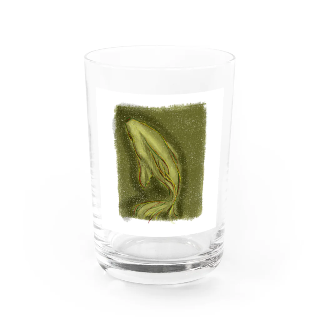 芭蕉魚のSee more glass Water Glass :front