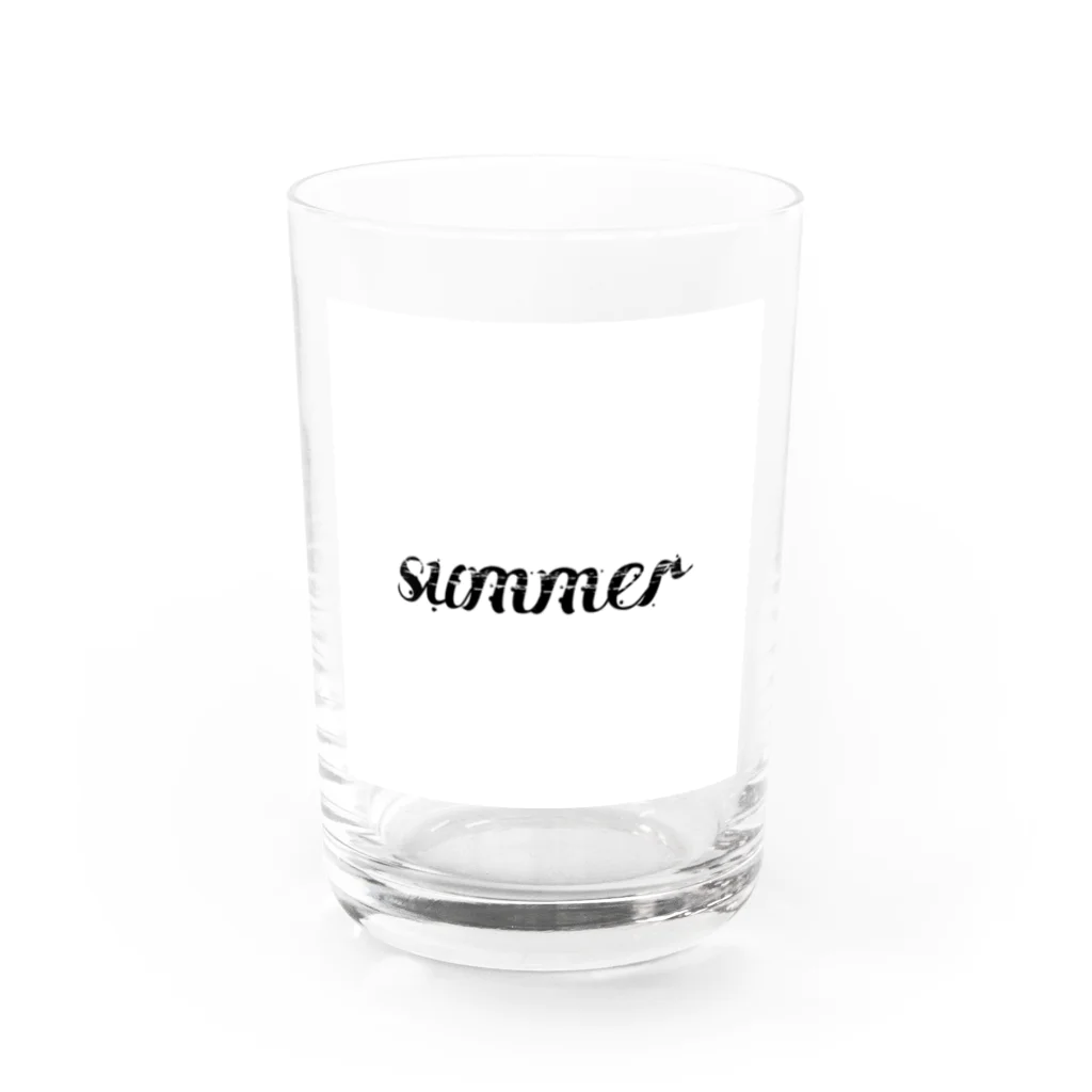じゆうきままの夏。summer グラス前面