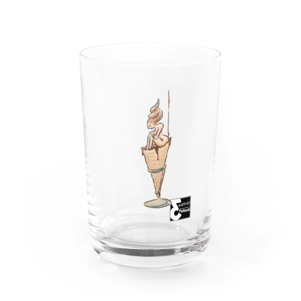 tetti69_official SHOPの儚き乙女 Water Glass :front