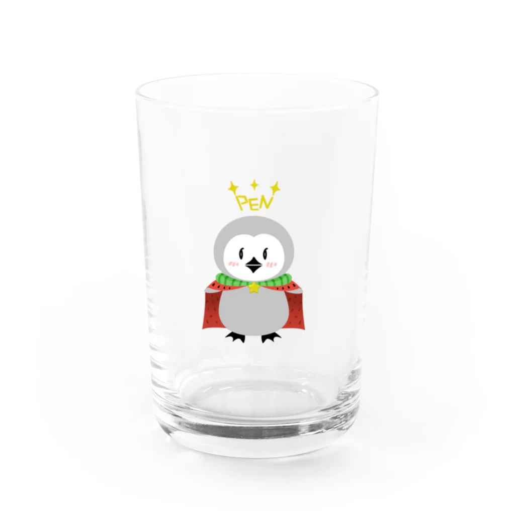 犬柳のスイカの王子様 Water Glass :front