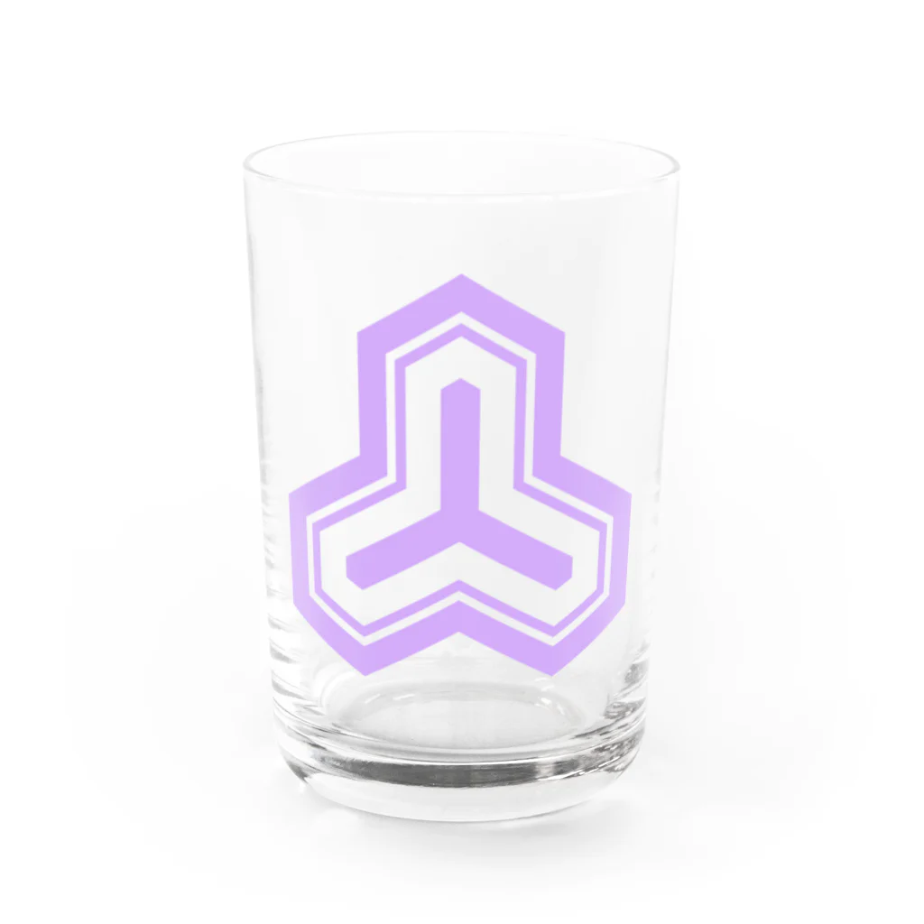 coolbeats🐝💓の毘沙門亀甲🐢 Water Glass :front