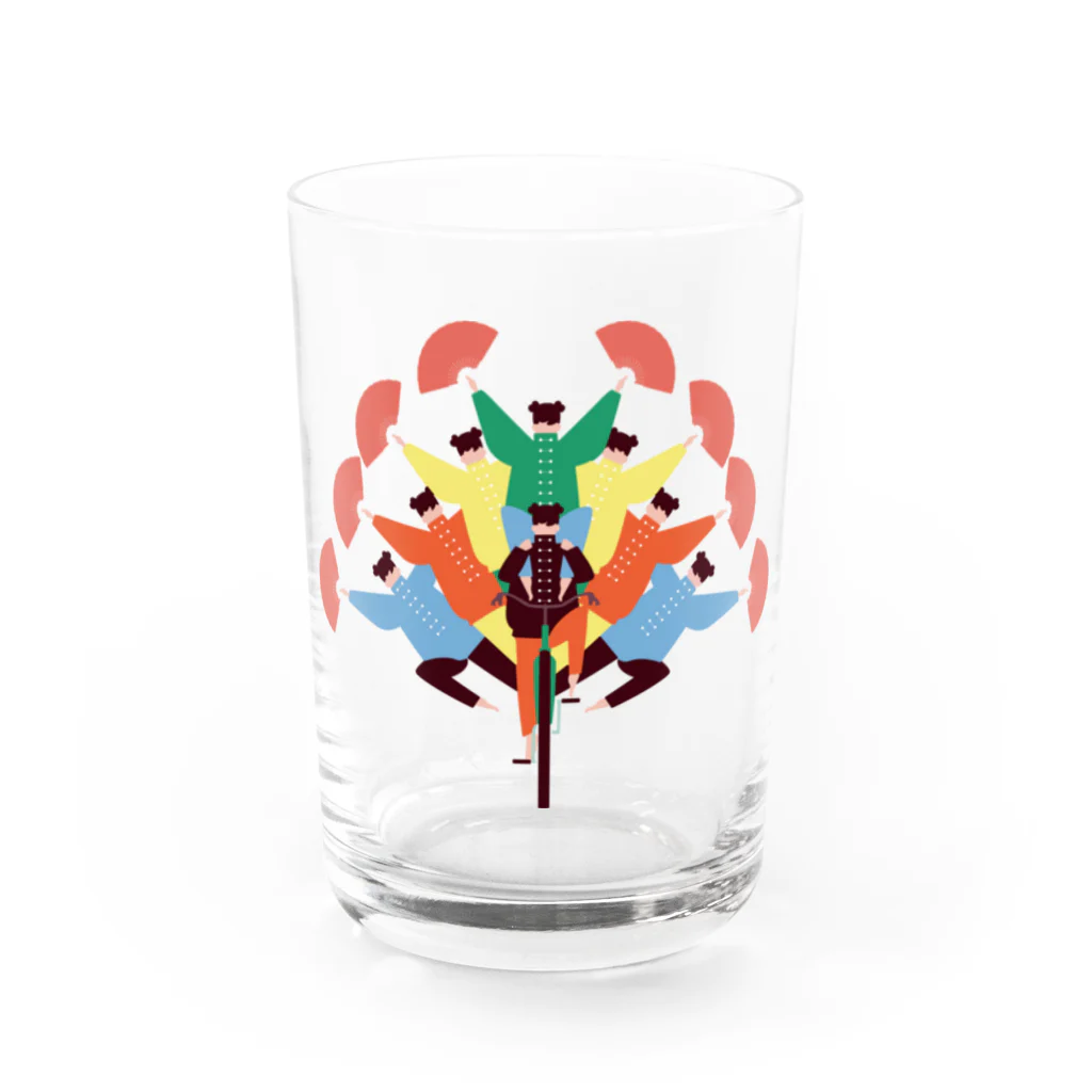 中華呪術堂（チャイナマジックホール）の【表プリント】雑技チャイナガール Water Glass :front