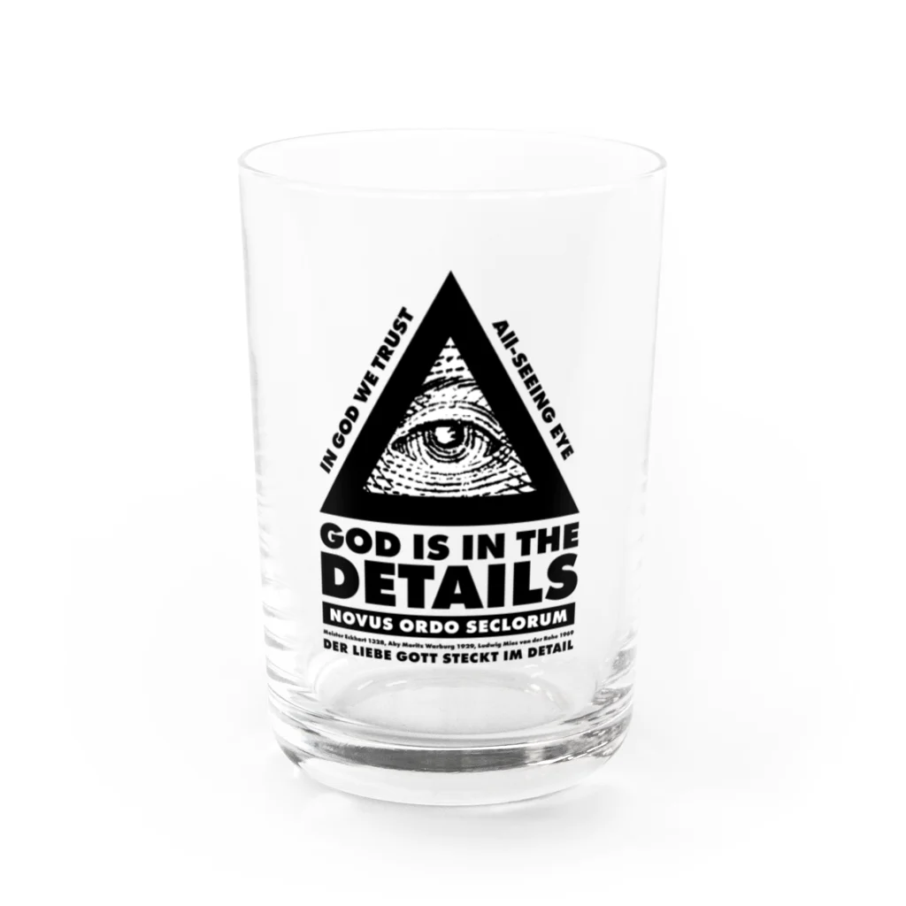 ODD WORKS STOREのGod is in the detail Water Glass :front