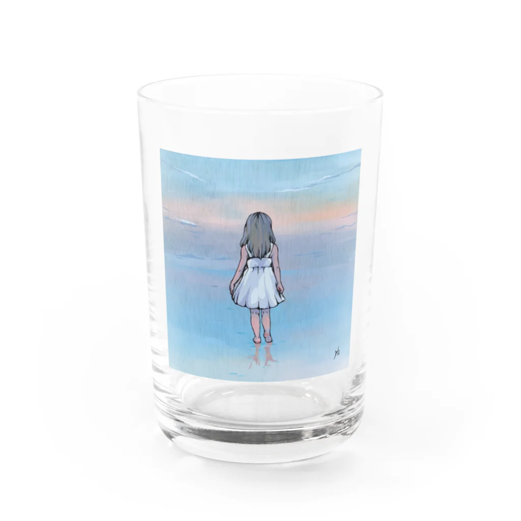 CherryBlossomのチェリーブロッサム＆あみちゃん Water Glass :front