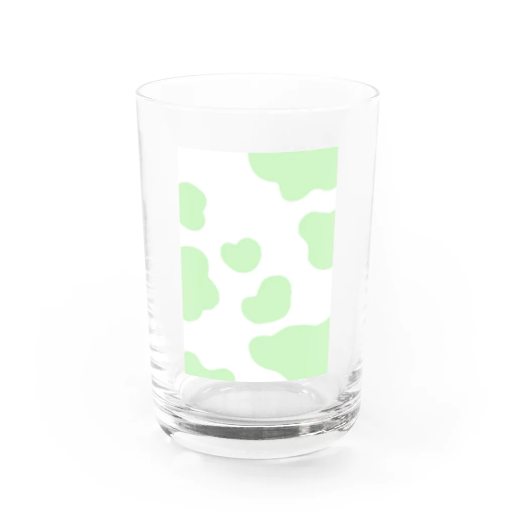 honeyの可愛い牛柄 Water Glass :front