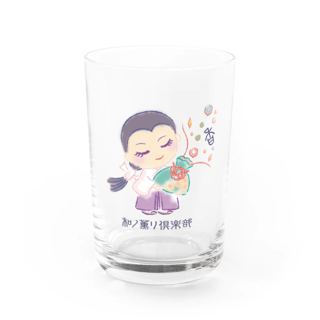 Botan Riceの和ノ薫リ倶楽部　み香ちゃん Water Glass :front