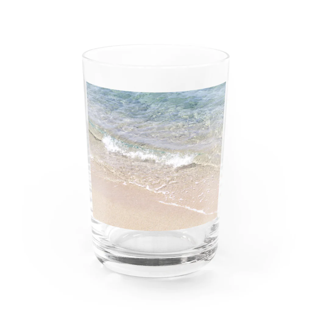 こなみ堂の波細工 Water Glass :front