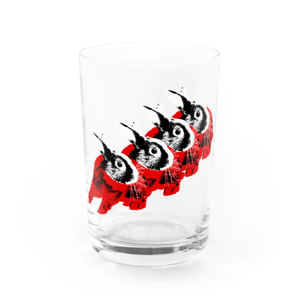 AngelRabbitsのラビットマシーン Water Glass :front