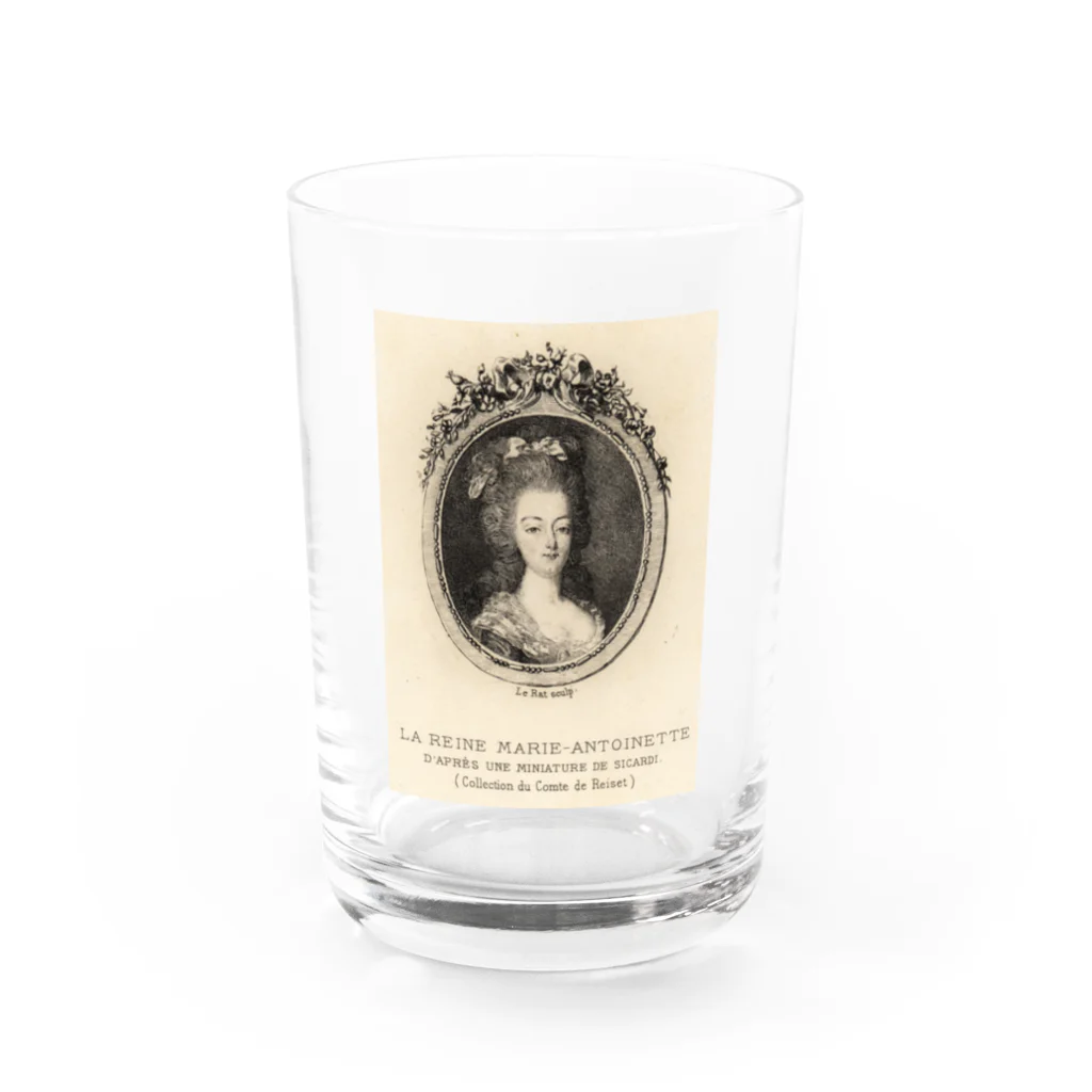 J. Jeffery Print Galleryのマリー・アントワネット Water Glass :front