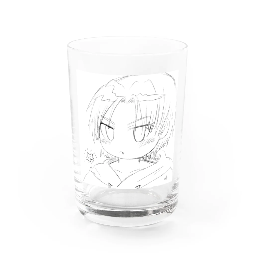 ザクロアメのほしにねがい Water Glass :front